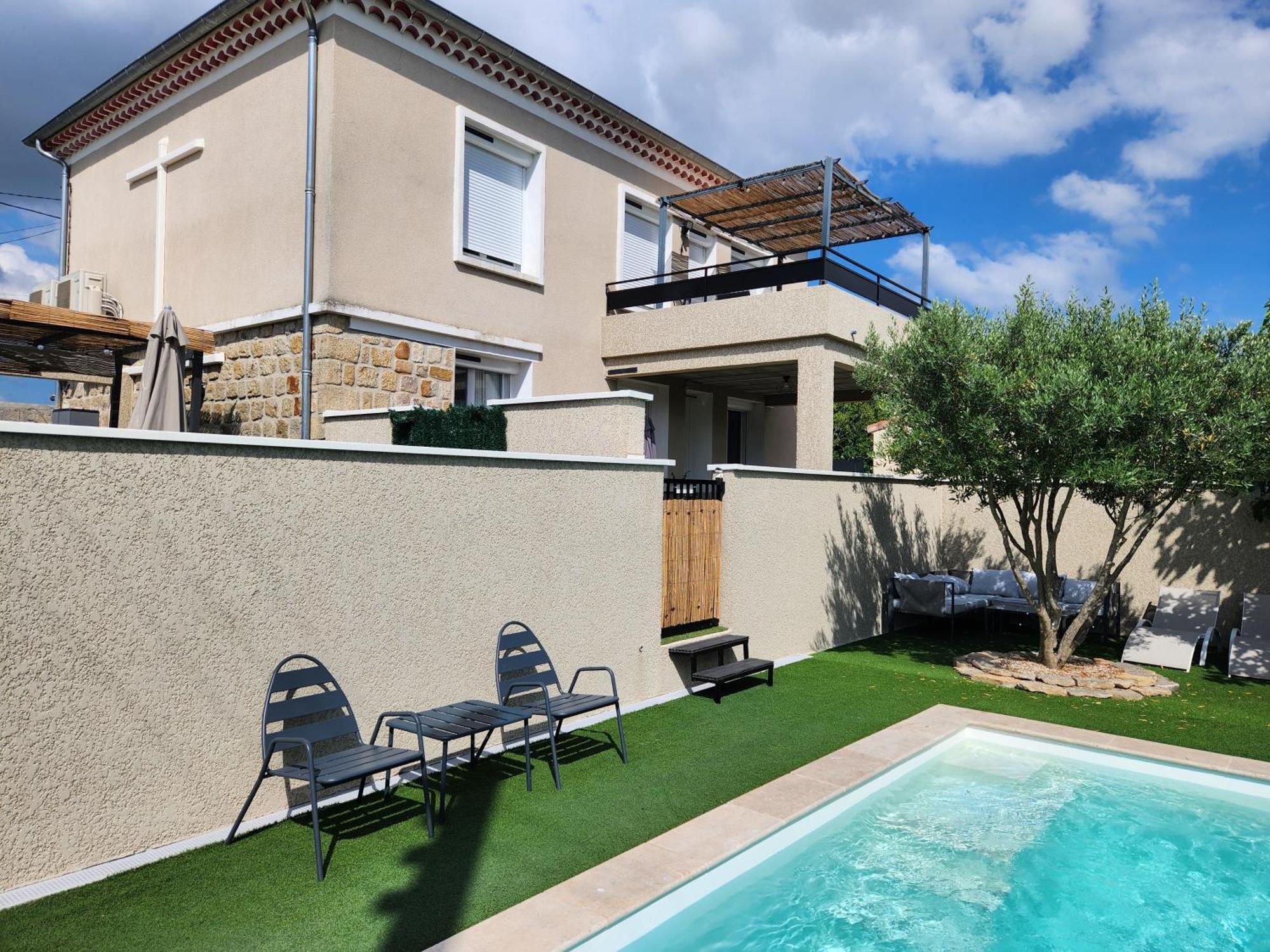 Gites Ma&Lia Sud Ardeche Saint-Étienne-de-Fontbellon المظهر الخارجي الصورة